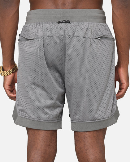 The Anti Order Track Club Basketball Shorts Dark Grey/Grey