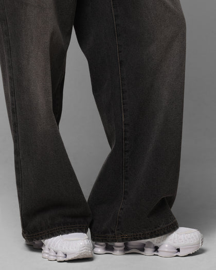 Loiter Star Layered Jeans Vintage Black