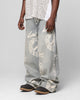 Loiter Peace Baggy Jeans Light Blue