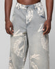 Loiter Peace Baggy Jeans Light Blue