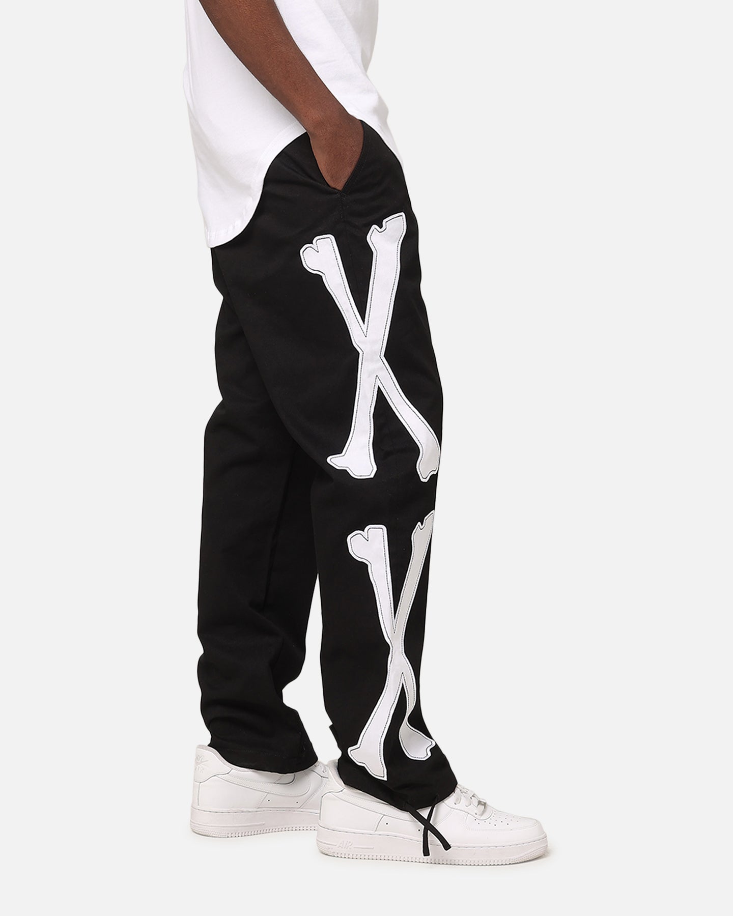 Saint Morta Bxnes Cargo Pants Black | Culture Kings US