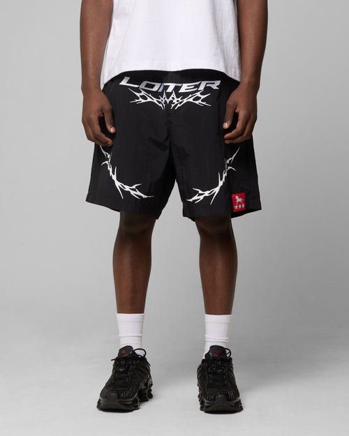 Loiter Cyber Walk Shorts Black