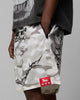 Loiter Cyber Walk Shorts Snow Camo