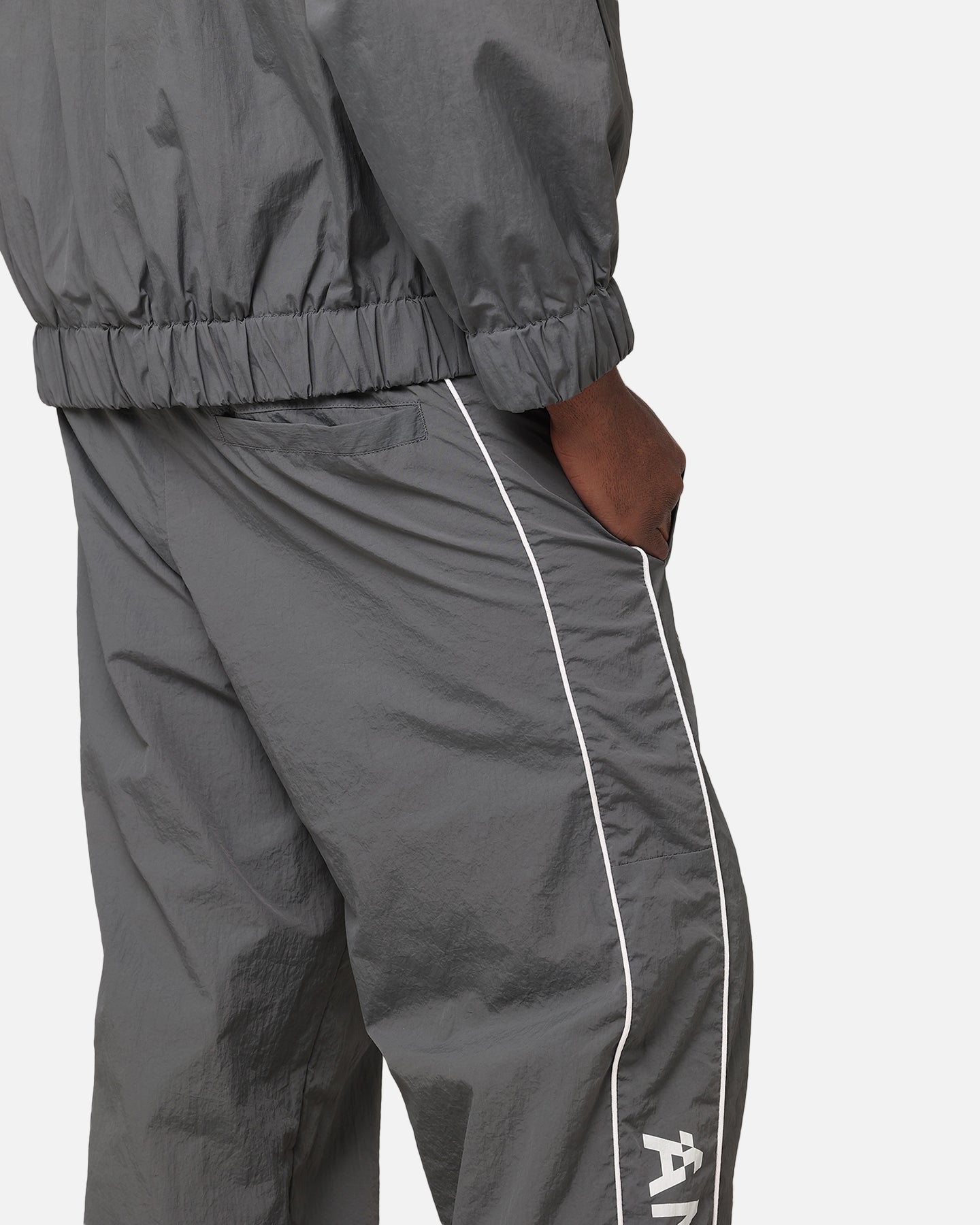 The Anti Order Track Club Nylon Jogger Dark Grey/Grey | Culture