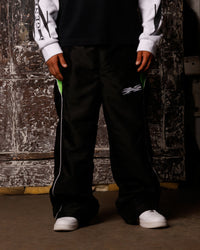 Loiter X WWE DX Generation Track Pants Black/Green