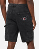 Carre Carpenter Jorts Black