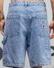 Carre Carpenter Jorts Light Blue Denim