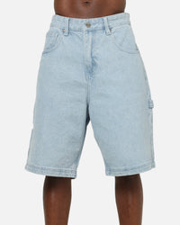 Carre Carpenter Jorts Light Blue Denim
