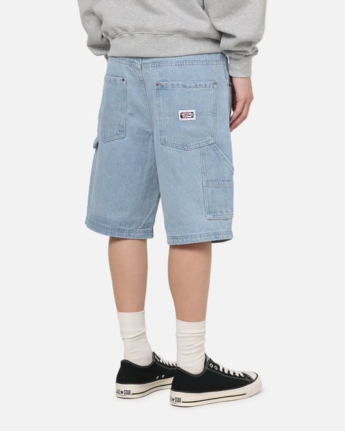 Carre Carpenter Jorts Light Blue Wash
