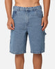 Carre Carpenter Jorts Mid Blue Denim