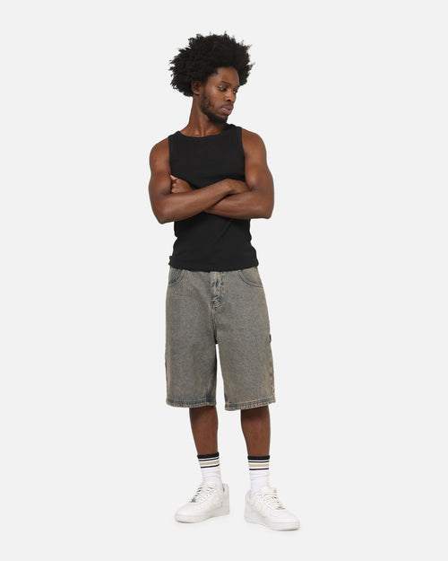 Carre Carpenter Jorts Washed Grey