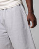 Loiter Premium Essentials Sweat Shorts Grey Marle
