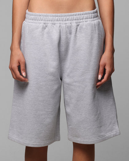 Loiter Premium Essentials Sweat Shorts Grey Marle