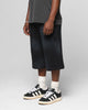 Loiter Premium Essentials Sweat Shorts Washed Black