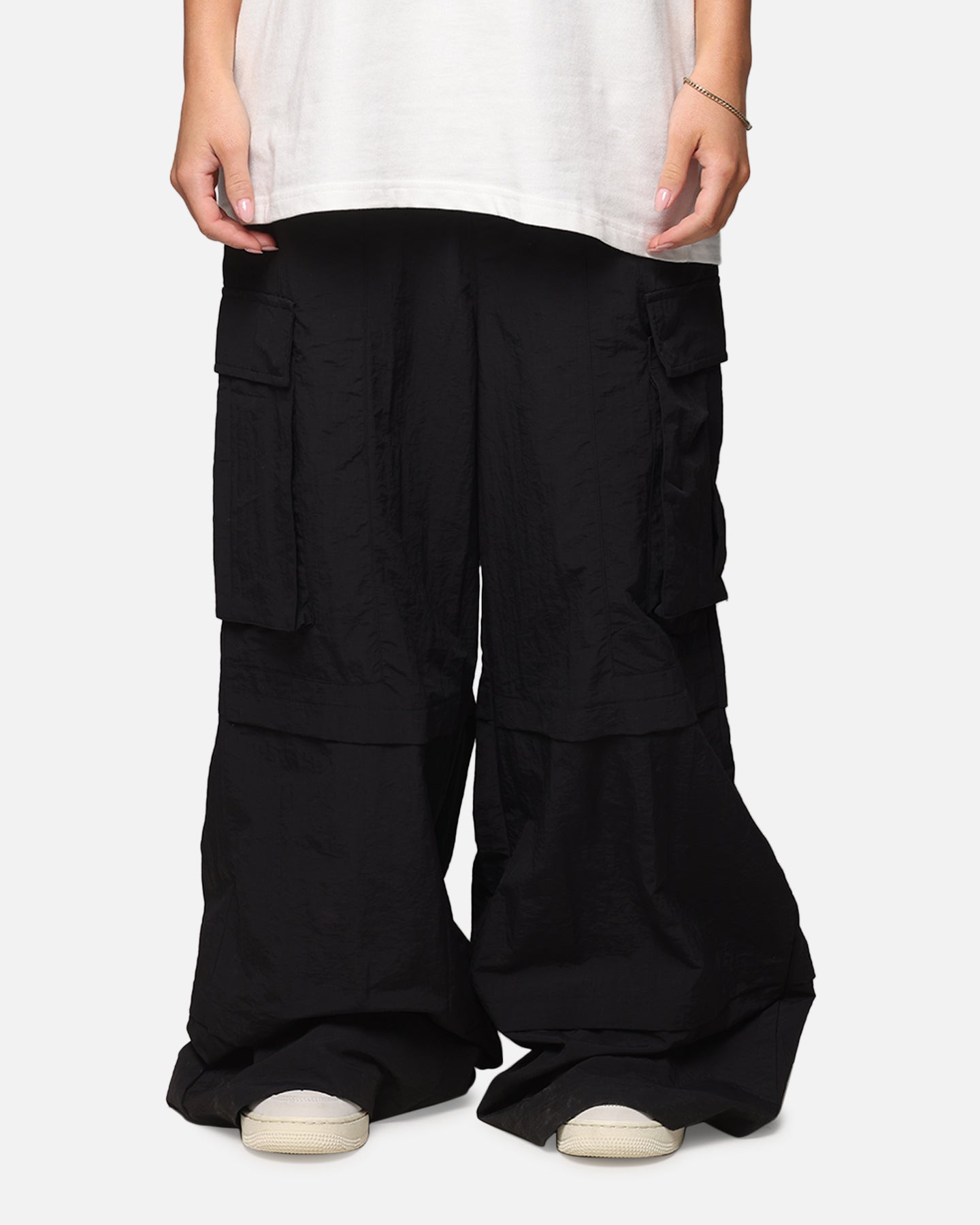 パンツ everyone cotton nylon cargo pants(BLACK) パンツ everyone cotton nylon cargo pants(BLACK) パンツ everyone