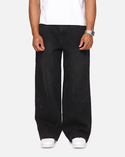 Saint Morta Amplus Graveyard Jeans Black Shadow