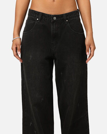 Saint Morta Amplus Graveyard Jeans Black Shadow