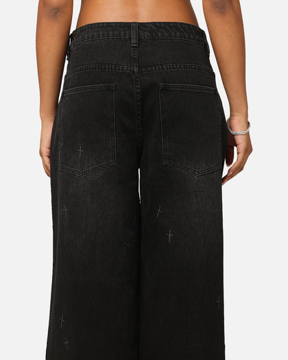 Saint Morta Amplus Graveyard Jeans Black Shadow