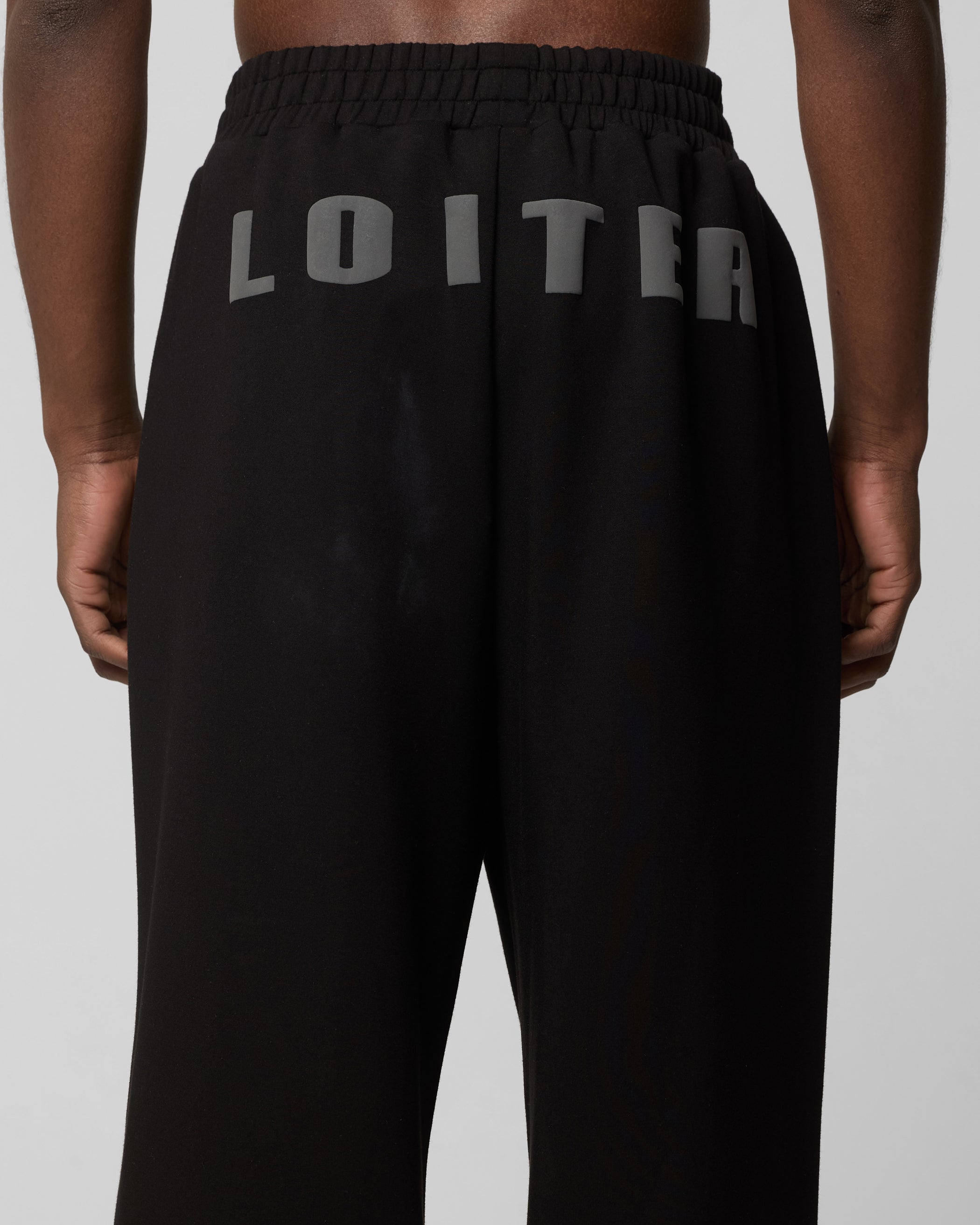 Loiter Sandevistan Track Pants Black | Culture Kings US