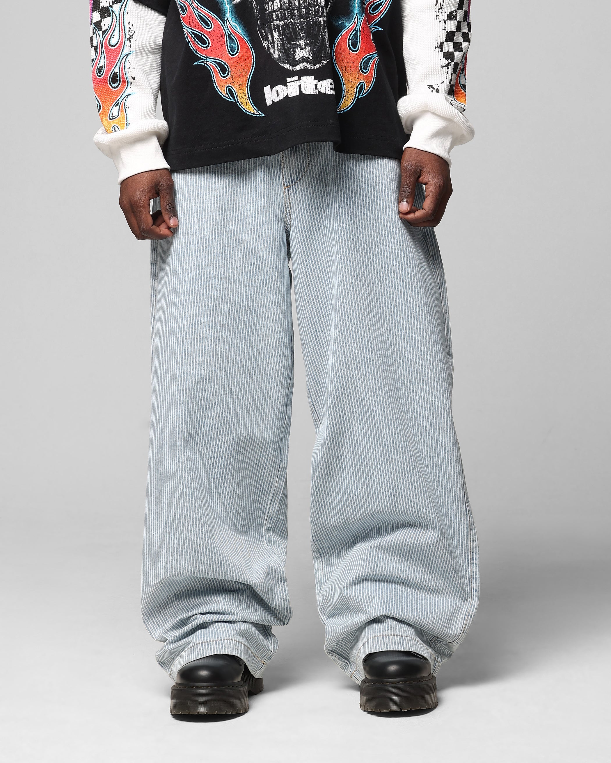 パンツ Paneled Stripe Baggy Jean Spring/Summer 2025 Preview – Supreme