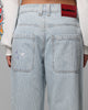 Loiter Collateral Baggy Jeans Blue Pin Stripe