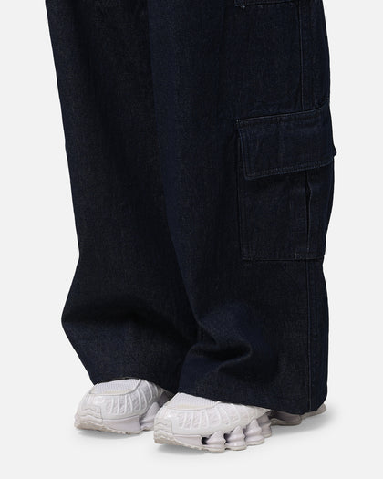 Carre Baggy Cargo Jeans Indigo Denim