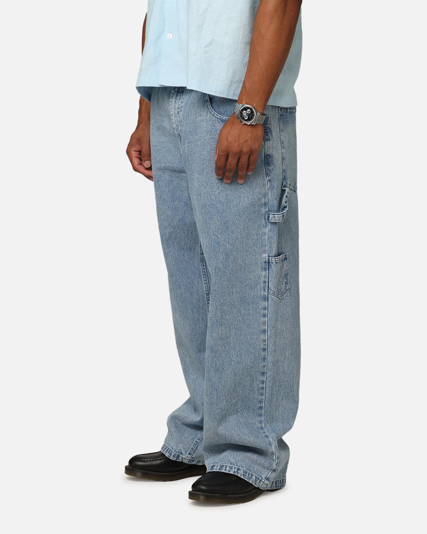 Carre Baggy Carpenter Jeans Light Blue Denim | Culture Kings US
