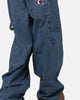 Carre Baggy Carpenter Jeans Mid Blue Denim