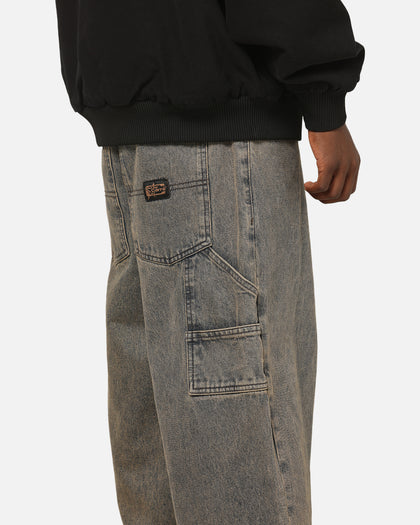 Carre Baggy Carpenter Jeans Washed Grey