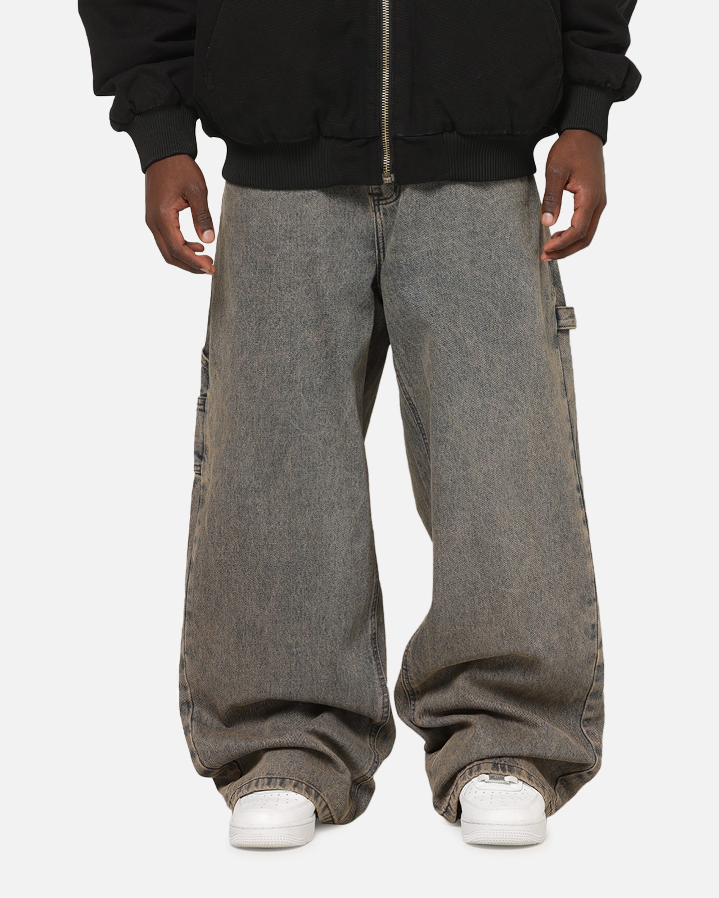 Carre Baggy Carpenter Jeans Washed Grey | Culture Kings US