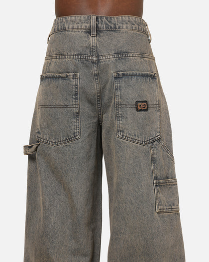 Carre Baggy Carpenter Jeans Washed Grey