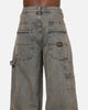 Carre Baggy Carpenter Jeans Washed Grey