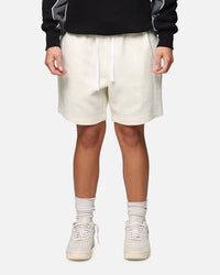 Carre Waffle Shorts Off White