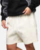 Carre Waffle Shorts Off White