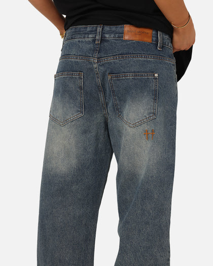 Saint Morta Psykhe Jeans Dirty Denim