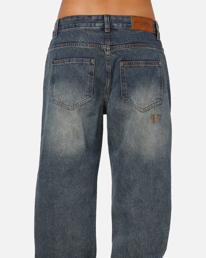 Saint Morta Psykhe Jeans Dirty Denim