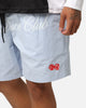 Carre Dice Club Beach Shorts Light Blue