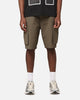 Carre Tactical Baggy Cargo Shorts Khaki