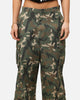 Carre Tactical Baggy Cargo Pants Woodland Camo