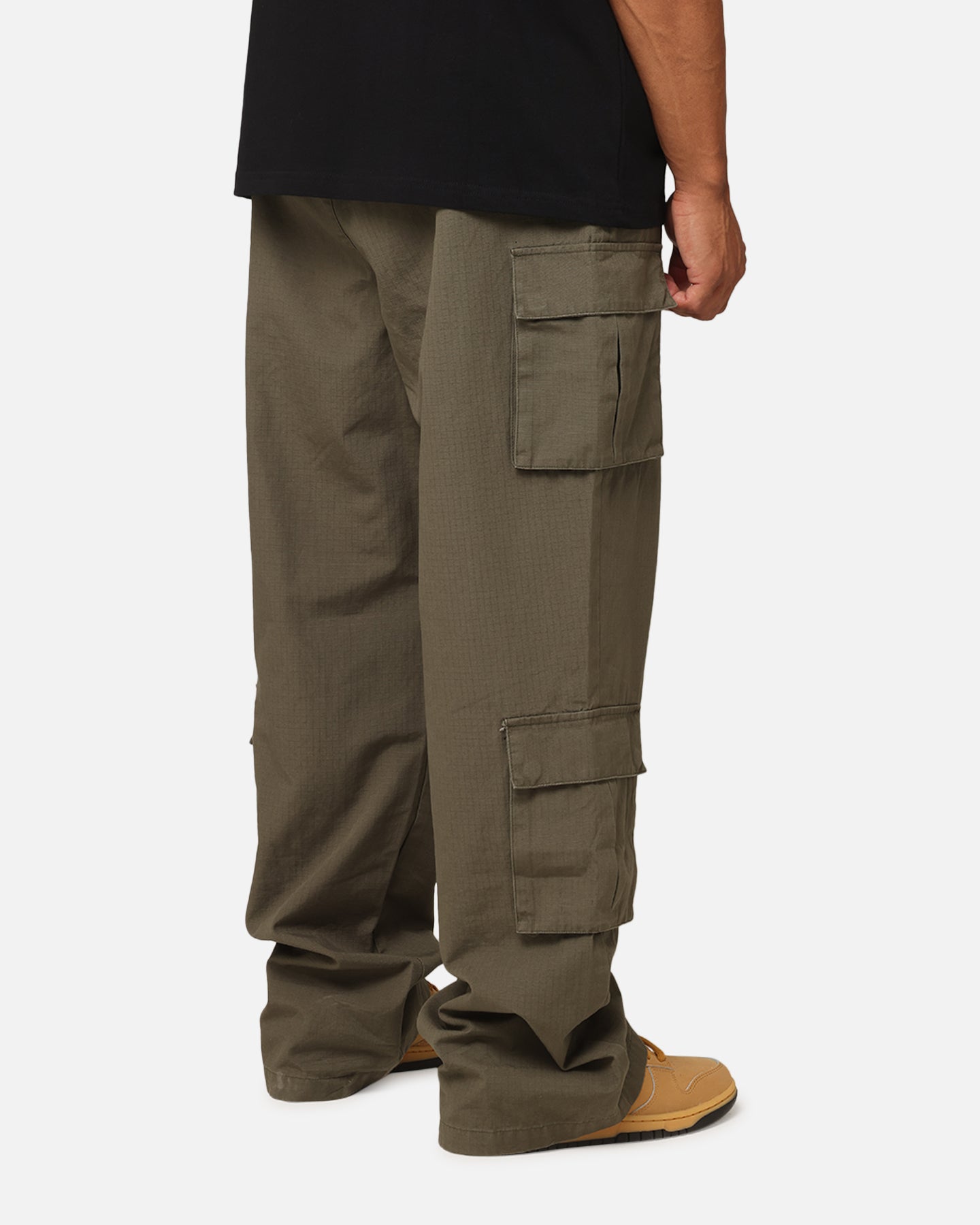 Carre Tactical Baggy Cargo Pants Khaki | Culture Kings US