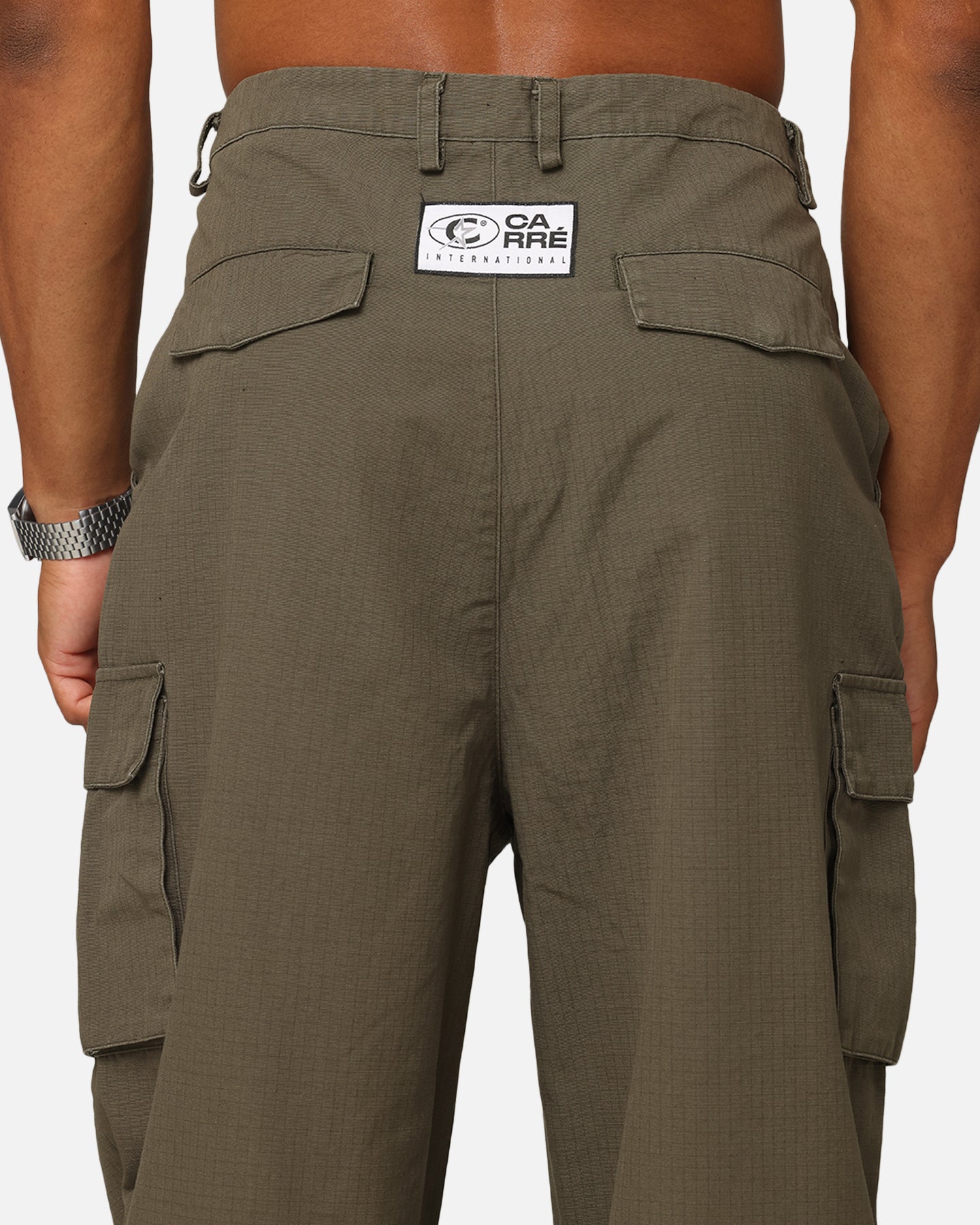 Carre Tactical Baggy Cargo Pants Khaki | Culture Kings US