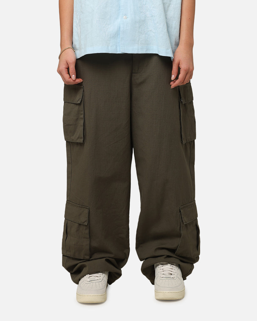 Carre Tactical Baggy Cargo Pants Khaki | Culture Kings US