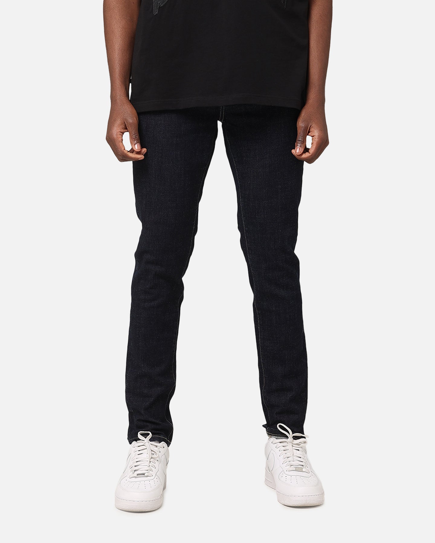 Saint Morta Tapered Denim Jeans Raw Indigo | Culture Kings US