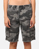XXIII Torrent Cargo Shorts Washed Black Camo