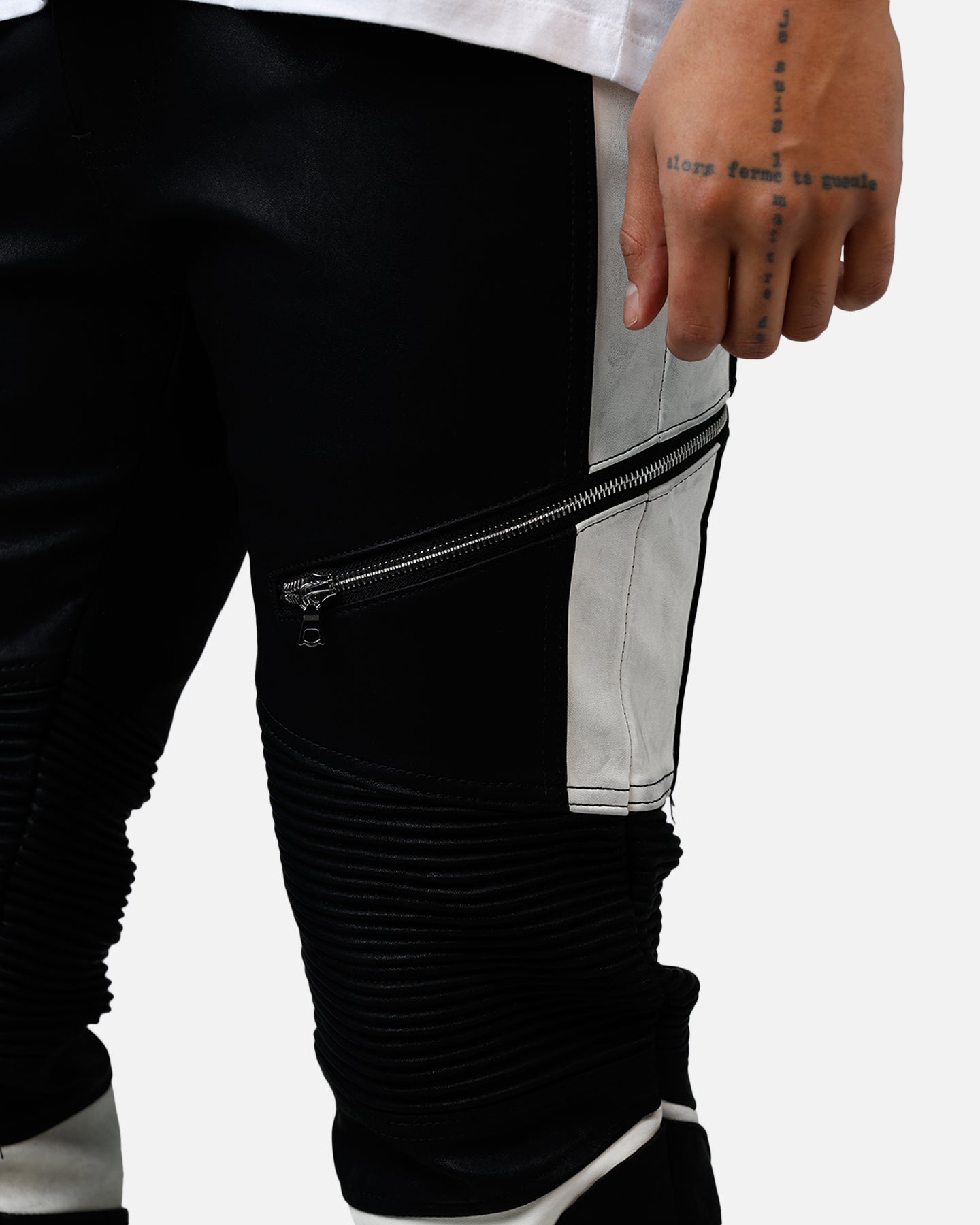 MNML D728 Moto Space Pants Black | Culture Kings US