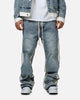 MNML Ultra Baggy Border GN8 Denim Jeans Blue/White