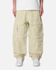 MNML Ultra Baggy Channel Cargo Denim Pants Tan