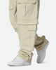 MNML Ultra Baggy Channel Cargo Denim Pants Tan