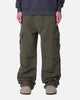 MNML Ultra Baggy Extended Knee Denim Pants Olive