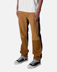 MNML V727 Mixed Canvas Baggy Denim Jeans Multi